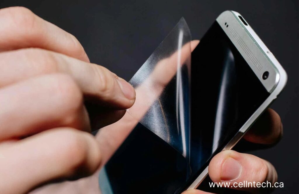 How To Clean The Sticky Side of a Screen Protector