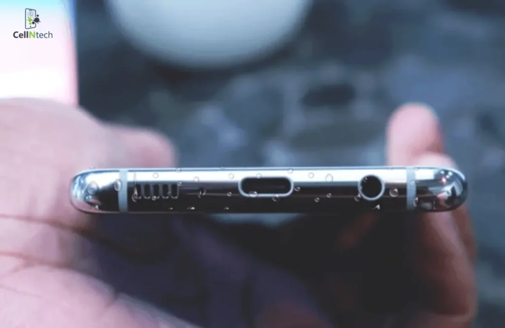 Water in Samsung Phone Charging Port